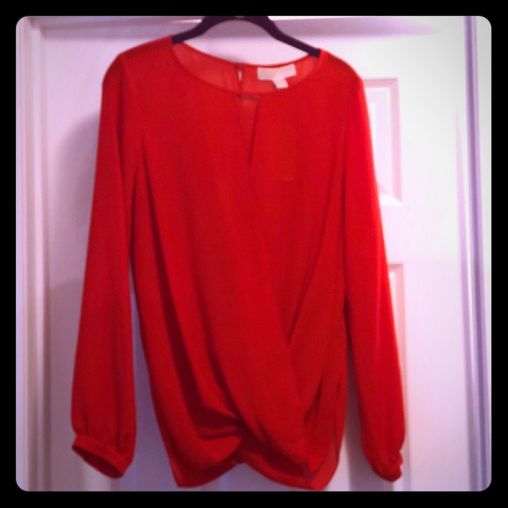 Michael Kors shirt—open in the front and back!